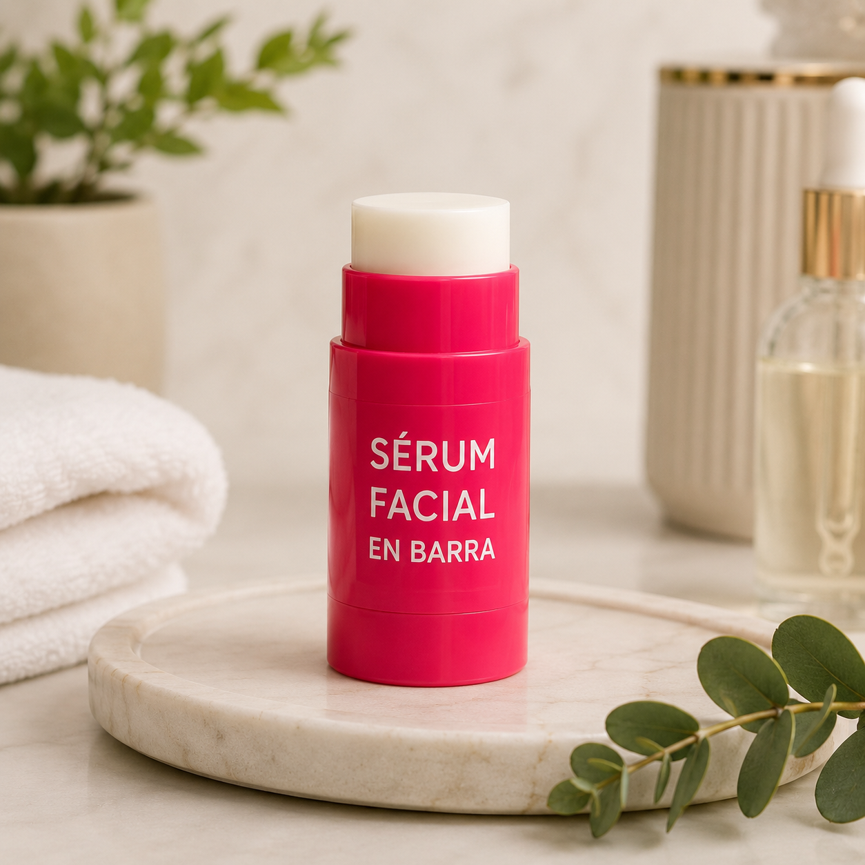 Sérum Facial En Barra Hidratante