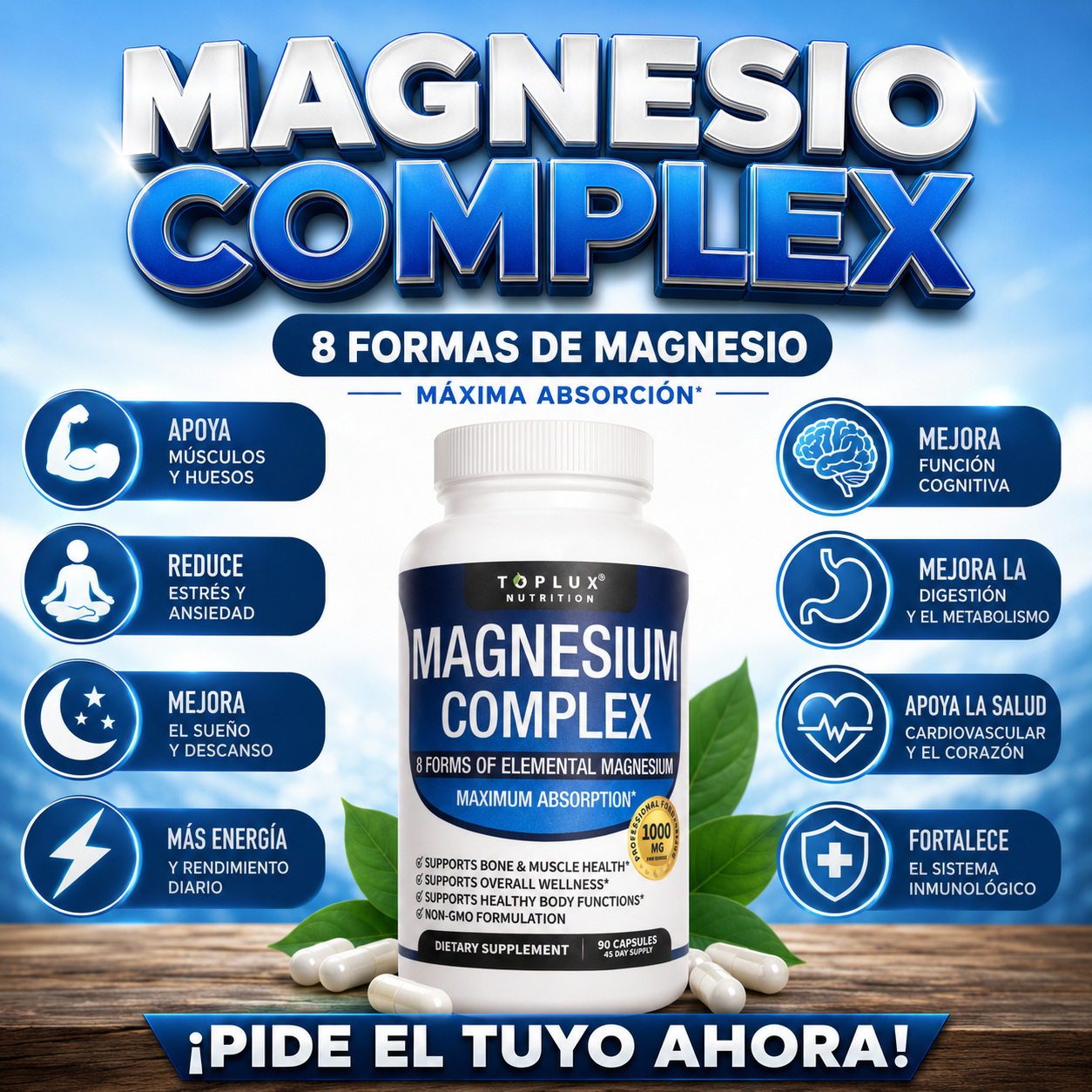 Magnesium Complex de Toplux